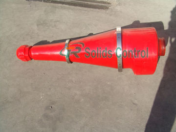 Pure Polyurethane Drilling Mud Desander DN150mm Hydrocyclone Desander Unit